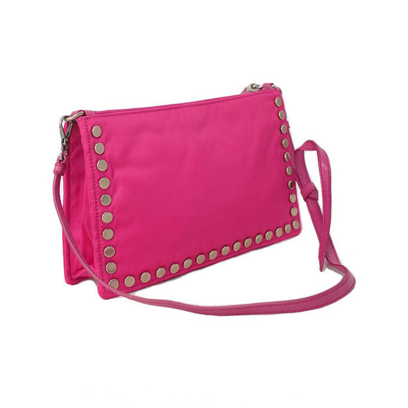 Prada Pink Pouch Nylon - Picture 1 of 9